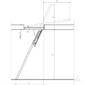 FAKRO LDK Schematische Zeichnung