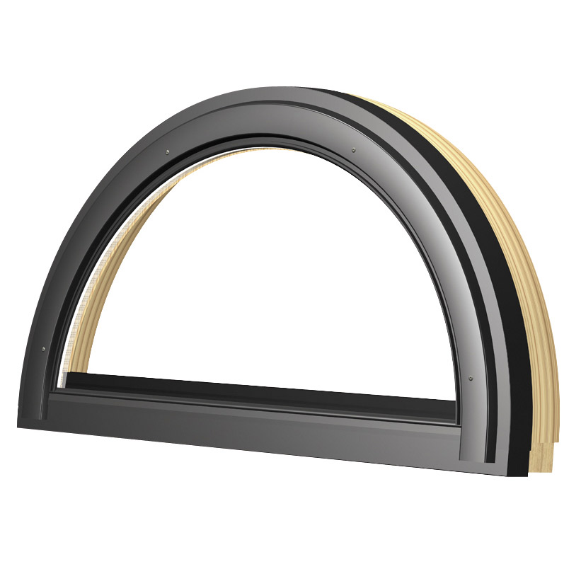 FAKRO Oberes Zusatzelement FBP Z6 78x57, Bogen, Z6, Kiefer natur gnstig  kaufen bei DACHGEWERK