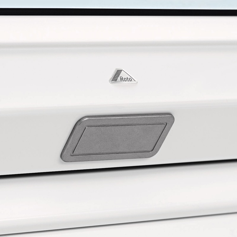 Roto Abdeckplatte Griff ADP grau
