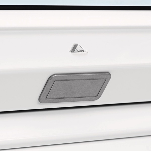 Roto Abdeckplatte Griff ADP grau