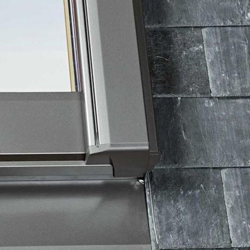 Roto Designo Eindeckrahmen hohe Ziegel EDR Rx WD 1x1 HZI AL 06/11 65x118 cm 