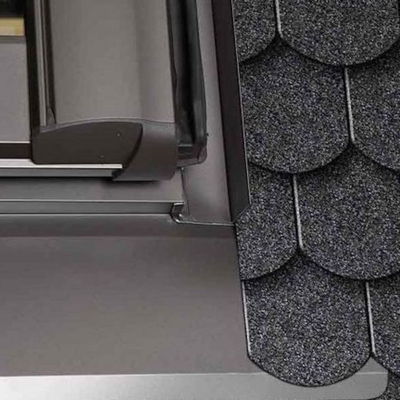 Roto Designo Flashing Brick EDR RX WD 1x1 CDI Al 07/11 74x118 cm 