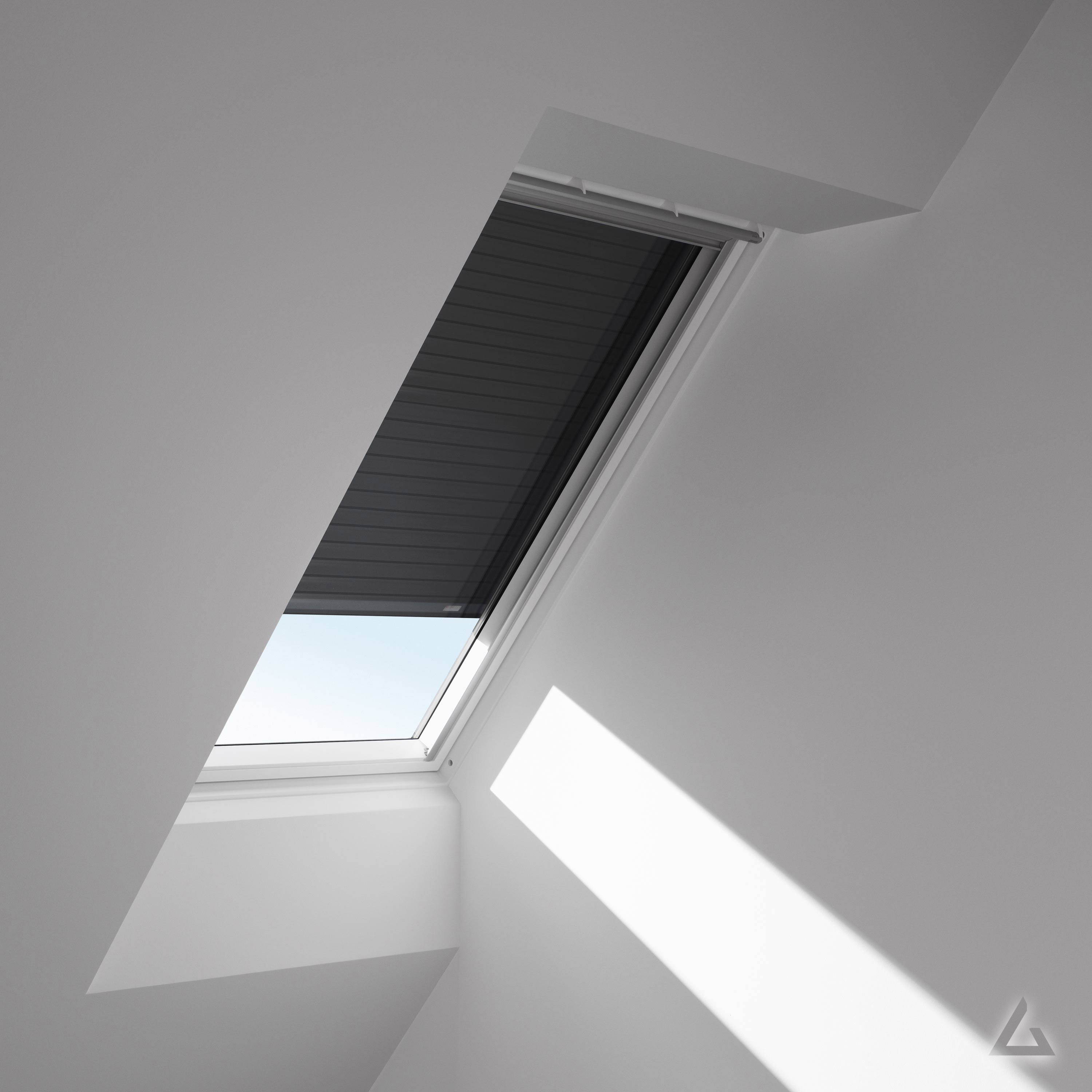 VELUX ElektroRollladen SML 047 0000S Aluminium Dunkelgrau
