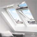 INTEGRA Schwingfenster GGL elektro Holz weiss lackiert