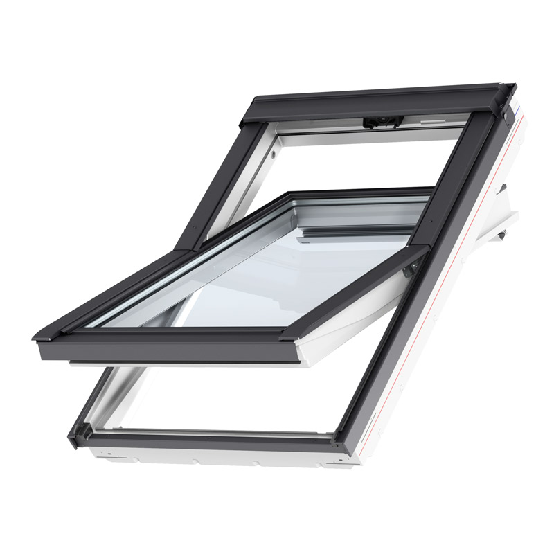 Original VELUX Dachfenster Kunststoff Thermo Elektrofenster Integra GLU Eindeckr 