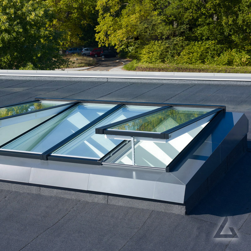 Flachdach Fenster Elektrisch
