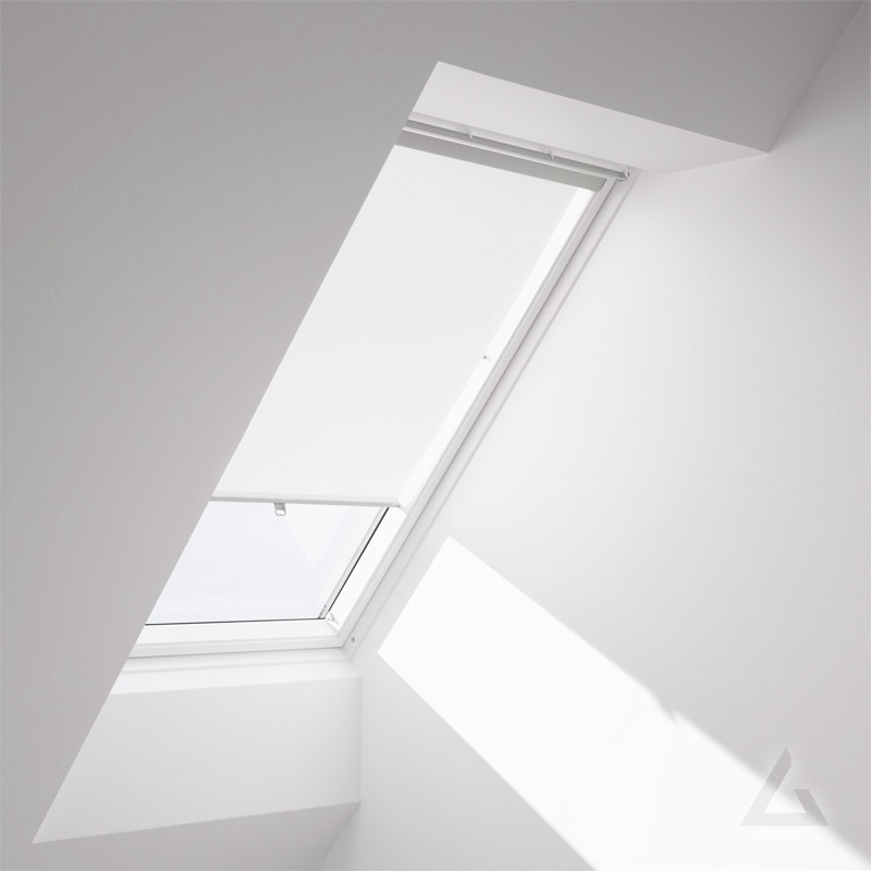 Dachfensterrollo Sichtschutz für Velux Dachfenster VU/VL Y/VKU dunkelgrau