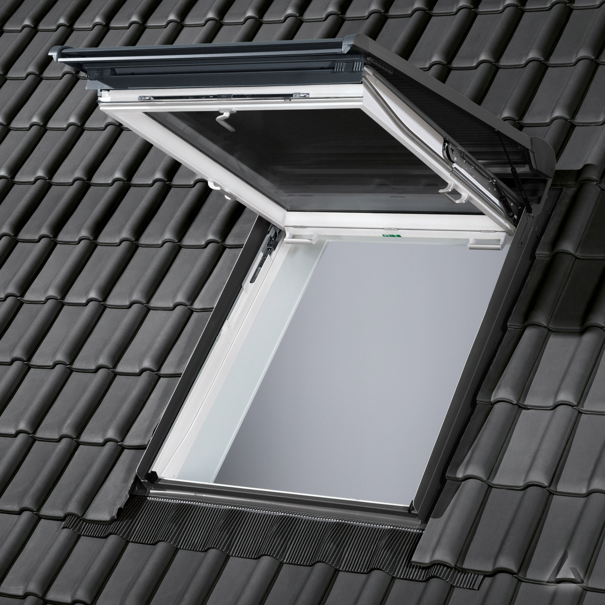 Velux Solar Rollladen Sst Sk10 0000 Aluminium Dunkelgrau Gunstig Kaufen Bei Dachgewerk