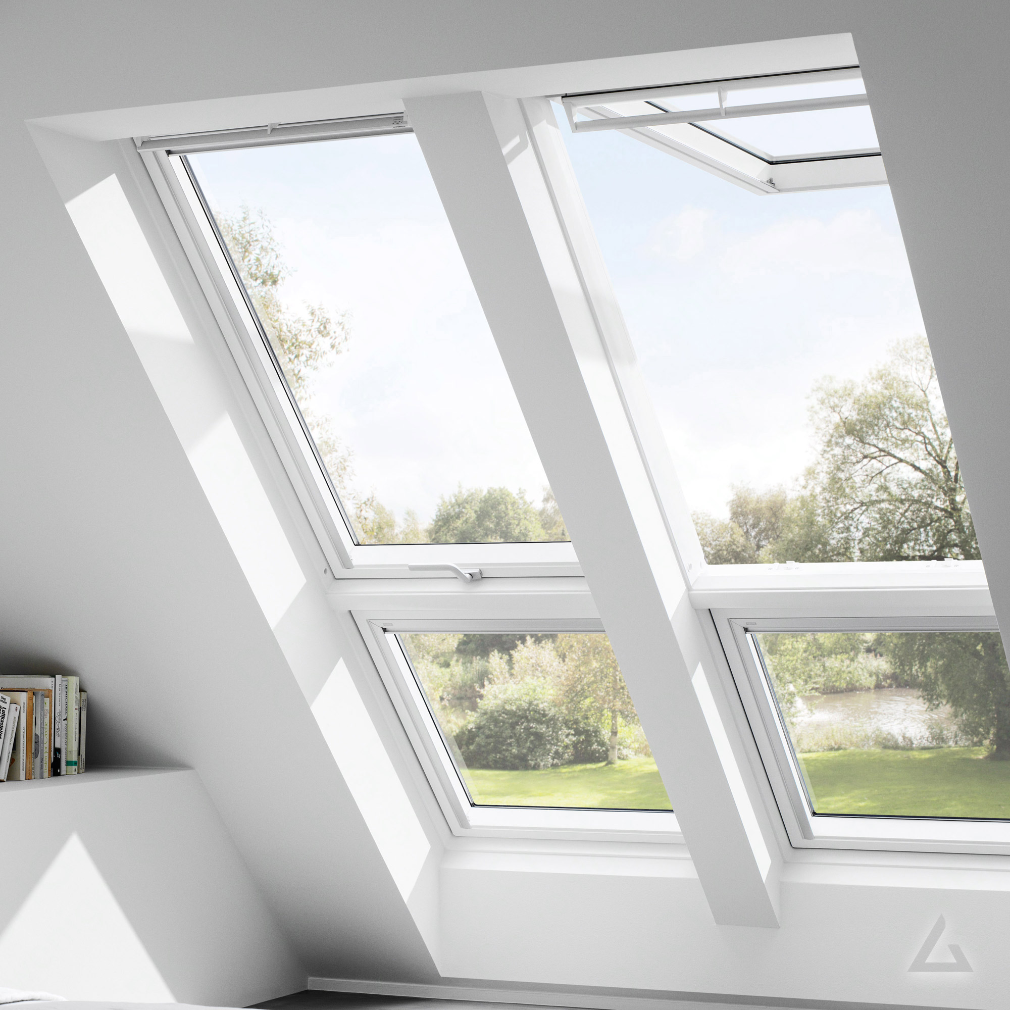 Velux Systemlosung Quartett Kunststoff Gpu Gunstig Kaufen Bei Dachgewerk