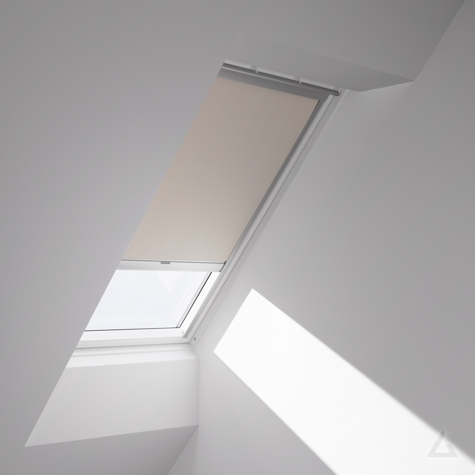 Dachfensterrollo Sichtschutzrollo Rollo für Velux VE/VK/VS beige-karamell 