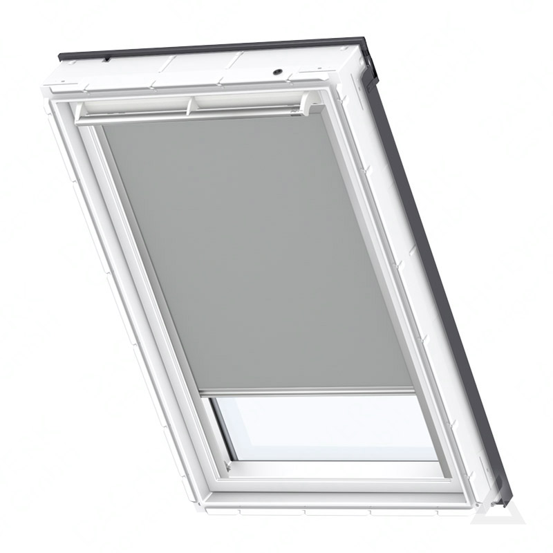 VELUX Verdunkelungs-Rollo manuell DKL SK08 0705S Grau, Schiene alu günstig  kaufen bei DACHGEWERK